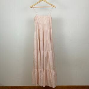 Free People Enough With The Tiers Dress - Light Pink - Size 4